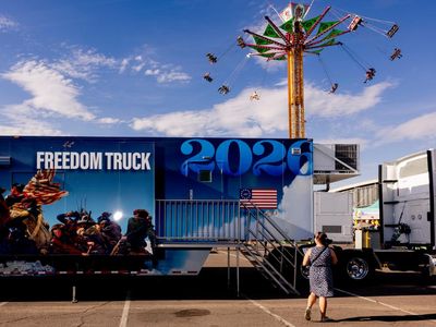 ‘Freedom Trucks’: a tour of Trump’s skewed tribute to American history – on 18 wheels