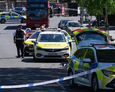 Police declare attack in north London a terrorist incident after two Jewish men stabbed – as it happened