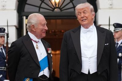 King Charles charms banquet with jokes during US state visit