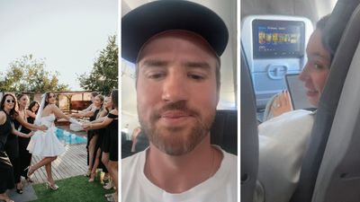 Woman boards Florida flight for her bach trip. Her ex is on board—and sitting right next to her group: ‘This would have me sooo confused spiritually’