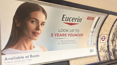 Face serum advert at Tube station banned over 'misleading' claim it made users 'look five years younger'