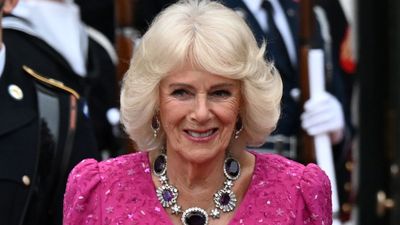 Love it or hate it, Queen Camilla's amethyst State Banquet necklace makes a sentimental royal statement