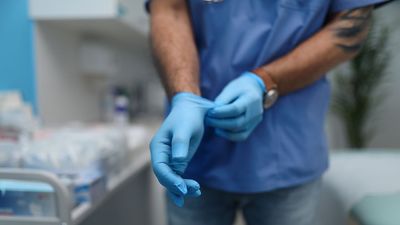 Diagnostic dilemma: Rectal exam stabilized man's irregular heartbeat