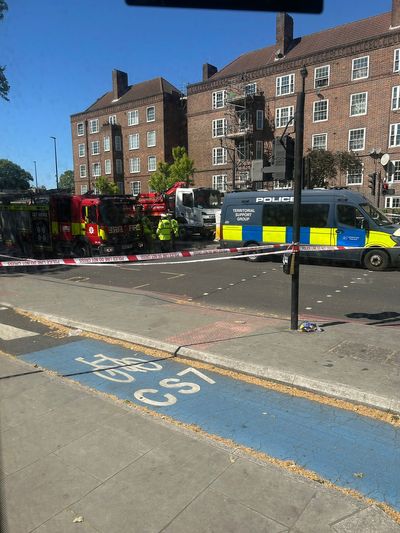 Cyclist in her 20s dies in horror crash with lorry in Kennington as driver arrested