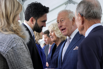 King Charles shares laugh with Zohran Mamdani during historic US visit