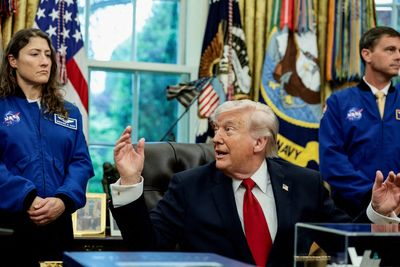 Trump claims he would have ‘no trouble’ becoming an astronaut