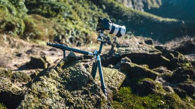 Flexible mini tripods can climb trees – but this brand is building a full-sized tripod that clings to objects using a clever hook