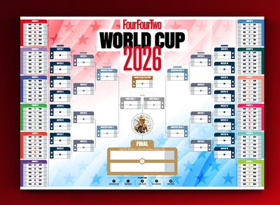 ORDER your FourFourTwo World Cup 2026 wall chart – the ultimate tournament tracker