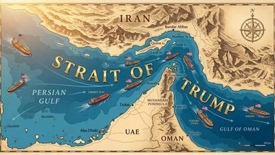 'Strait of Trump': US President shares new map naming Hormuz after himself, says blockade could last months