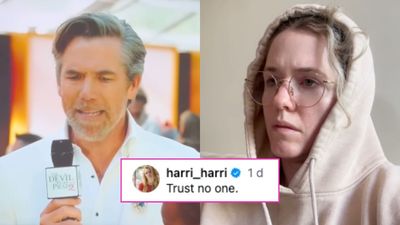 Harriet Dyer Jokingly Scolds Hubby Patrick Brammall Over Anne Hathaway Comments: ‘Trust No One’