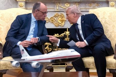 Trump launches fresh attack on Merz after threatening US troop reduction in Germany – as it happened
