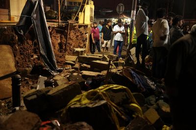 At least 10 killed in rain-related incidents across southern Indian city after intense downpour