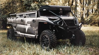 This Chopped, Autonomous Polaris Ranger Is Designed to Evacuate Wounded Soldiers and Civilians Alike