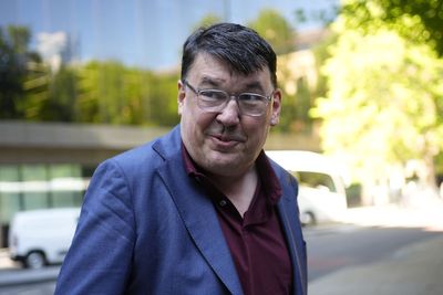 Graham Linehan ‘proud’ to damage trans activist’s phone, court told