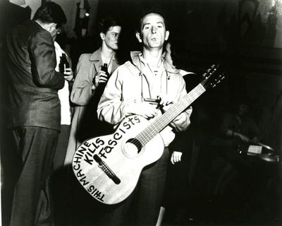 ‘You are the machine that kills hate’: Woody Guthrie’s protest anthems strike a chord with a new generation