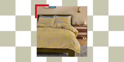 This Might Be the Most Stylish Patterned Bedding I've Seen — MADE.COM Just Teamed Up With This Brand (That Has 5 Star Bedding Reviews) for a New Collection