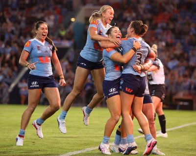 Marauding Blues hold off luckless Maroons to take Women’s Origin series lead