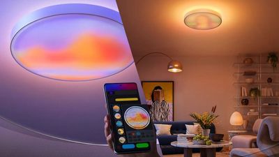 I decided to upgrade my boring living room with Govee’s largest smart light yet, and I was shocked when it turned my plain white ceiling into a massive, vibrant display that completely changed the entire atmosphere of my home