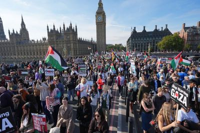 Pro-Palestine campaigners vow to go ahead with London march despite 'antisemitism' accusations