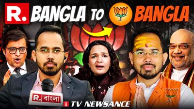 TV Newsance 340 | From Arnab’s newsroom to BJP ticket: Santu Pan’s political jump