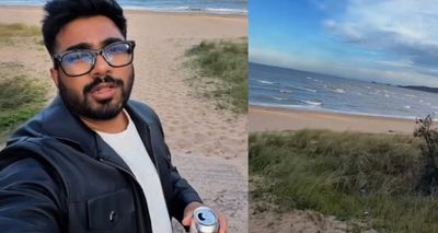“Indian techie in UK enjoys 5 PM beach break, says life feels ‘cinematic’”