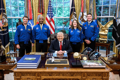Donald Trump Claims He Would Have No Trouble Making It as an Astronaut, Citing His 'Very Good Physical Condition'