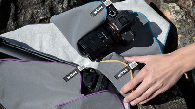 Your camera wants a security blanket. These new camera wraps are designed for maximum impact absorption