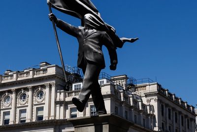 Banksy confirms he is behind new central London statue after furious debate