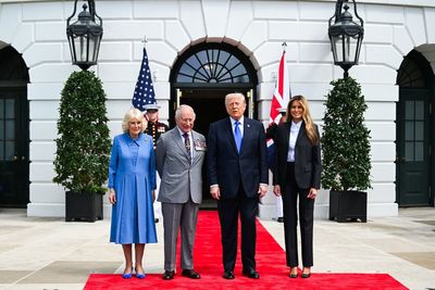 King and Queen bid formal farewell to US president and first lady