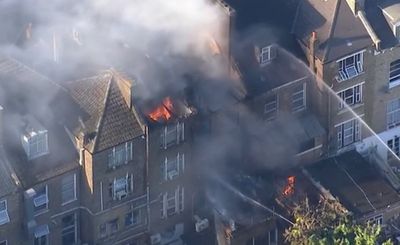 Firefighters tackle huge blaze at property in Stamford Hill as synagogue and homes evacuated