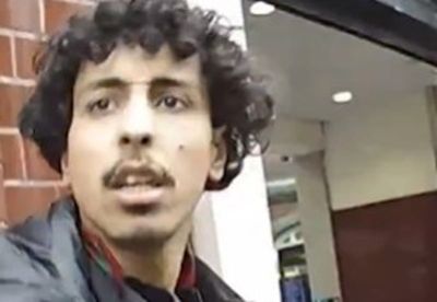Moment predator who exposed himself to women on the Tube cries after being snared by police
