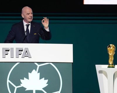 Gianni Infantino tells Fifa congress that Iran will play at World Cup in US as planned
