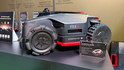 Dreame's AI-powered robot lawn mower has four-wheel drive and can tackle serious slopes