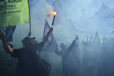 Argentine workers mark May Day with protests over Milei's labor-law overhaul