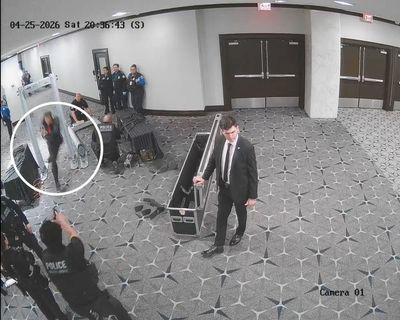 Video shows moment shooter tried to storm White House dinner, officials say