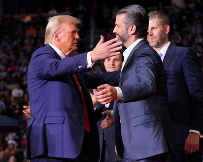 ‘He’s probably good’: Donald Trump Jr gets muted endorsement from his father for The Apprentice reboot