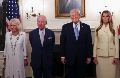 President Donald Trump hails King Charles as 'the greatest King'