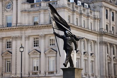 Westminster Council reveals plans for new Banksy flag statue after it appears in London