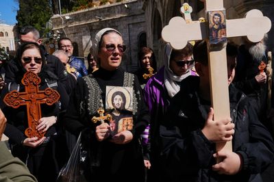 Israel police arrest man after nun attacked near Jerusalem’s Old City