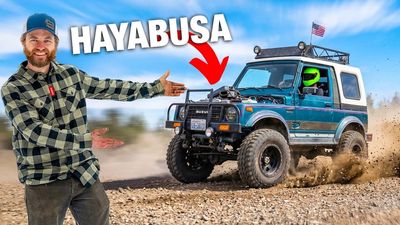 Does a Superbike-Swapped Suzuki Off-Road SUV Make Perfect Sense? Yes