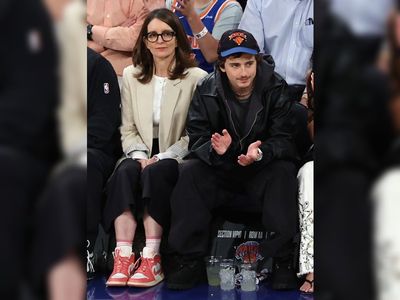 Timothée Chalamet Blasted For 'Manspreading' Next to Tina Fey at NBA Game