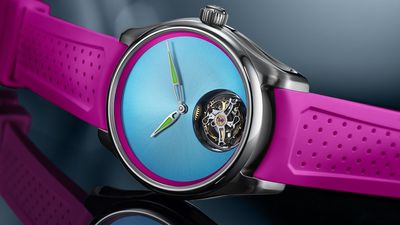 Moser's new tourbillon-laden watch is Miami in both name and nature