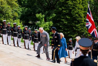 The ‘improper’ flag at centre of King Charles visit to Arlington Cemetery