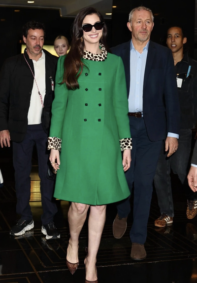 How Anne Hathaway's Coat in 'Devil Wears Prada 2' Signals Celebrity Style and Spring Trends 2026 Shift