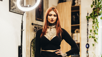 "Everyone always looked at me like I was an alien. When I moved to the UK, it felt like freedom." The French misfit who found a home in the British metal scene - and has become one of its most exciting young vocalists