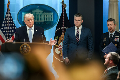 Trump Warns He Will 'Blast the Hell Out Of' Iran After Calling Its Latest Ceasefire Offer Unsatisfactory