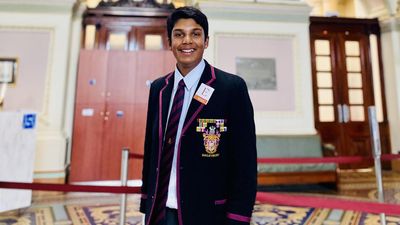 Sky's not the limit for talented aspiring teen spaceman