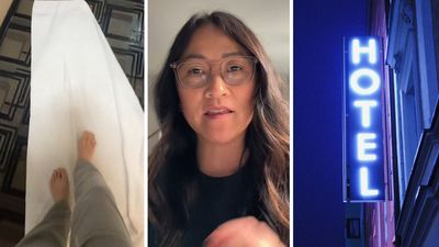 Traveler puts towels on hotel floor to avoid walking barefoot. Is she ‘too paranoid?’: ‘Are socks not an option?’