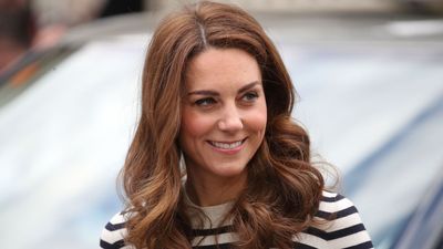 Kate Middleton's striped top and white trousers are an understated outfit formula we'll be copying on repeat this summer