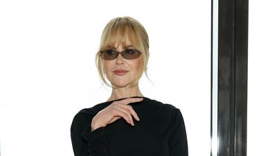 Nicole Kidman's outfit is proof that even when pastels and brights are trending, a black dress is a timeless staple that always looks elegant